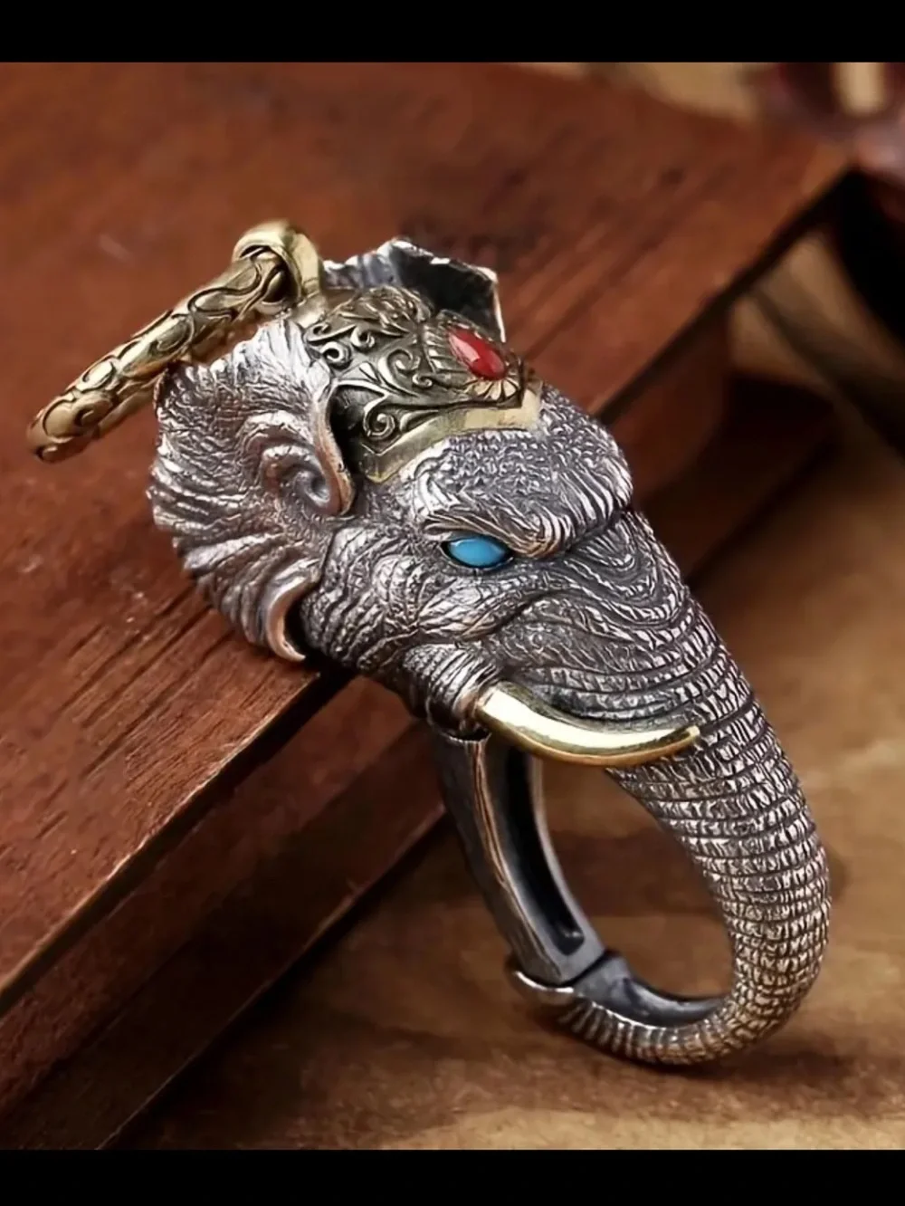 Elephant God keychain